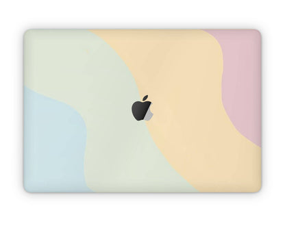 Lux Skins MacBook Retro Waves Pro 13" M1 (A2338) Skins - Solid Colours Colour Blocking Skin