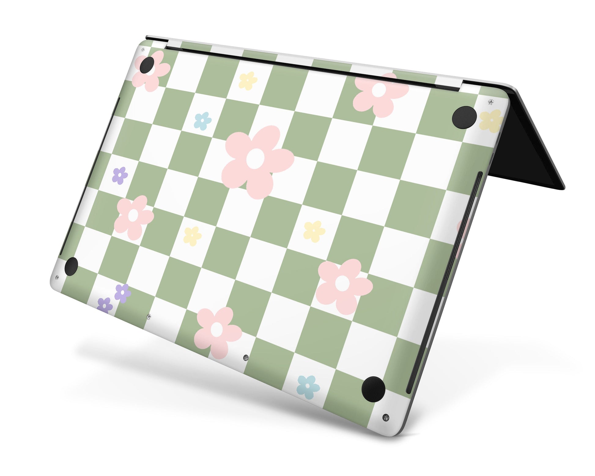 Lux Skins MacBook Danish Pastel Flower Green Pro 16" (A2141) Skins - Art Floral Skin