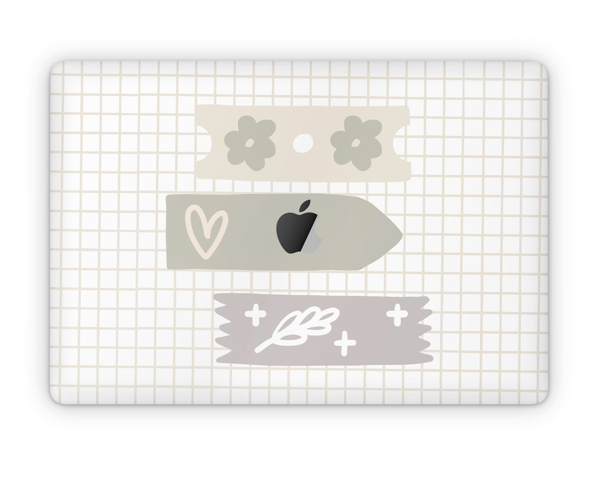 Lux Skins MacBook Cute Washi Tape Aesthetic Pro 15" (A1707/1990) Skins - Art Artwork Skin