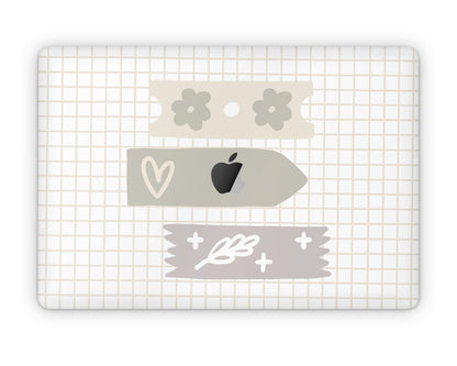 Lux Skins MacBook Cute Washi Tape Aesthetic Pro 15" (A1707/1990) Skins - Art Artwork Skin