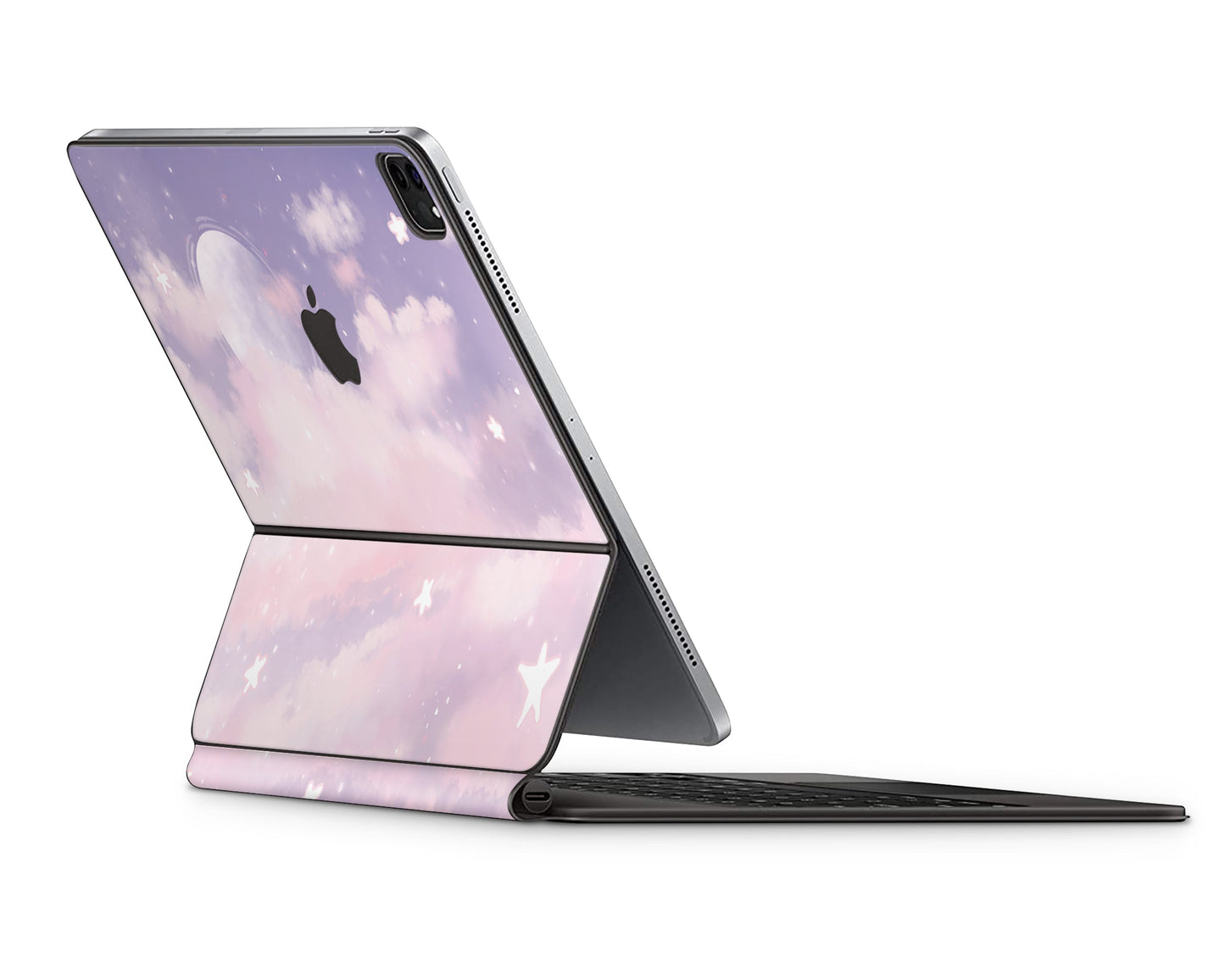 Lux Skins Magic Keyboard Purple Clouds iPad Pro 12.9" Skins - Art Clouds Skin