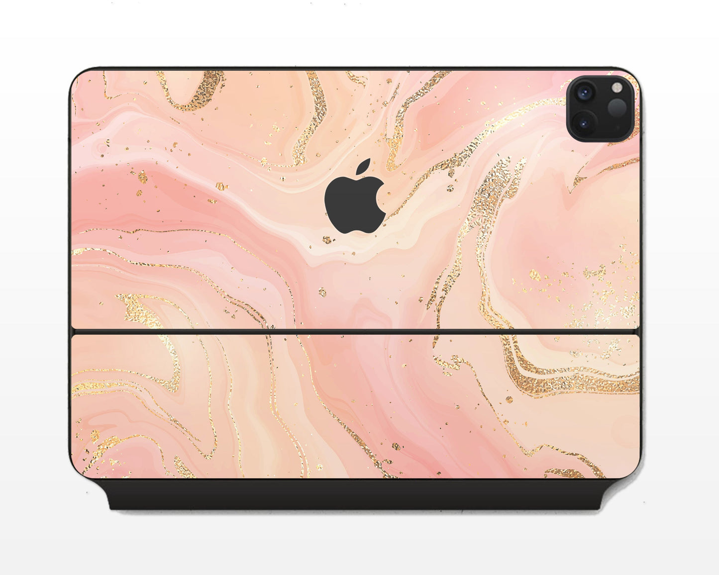 Lux Skins Magic Keyboard Ethereal Peach Pink Marble iPad Pro 11" Skins - Pattern Marble Skin