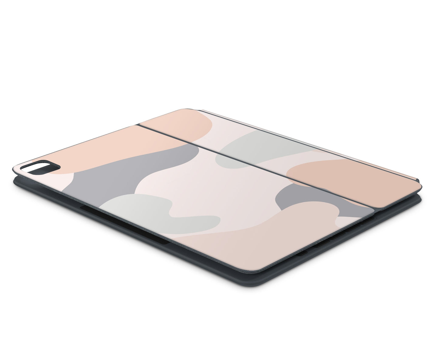 Lux Skins Magic Keyboard Pastel Camo Beige CrÆ’Â¨me iPad Pro 11" Skins - Pattern Abstract Skin