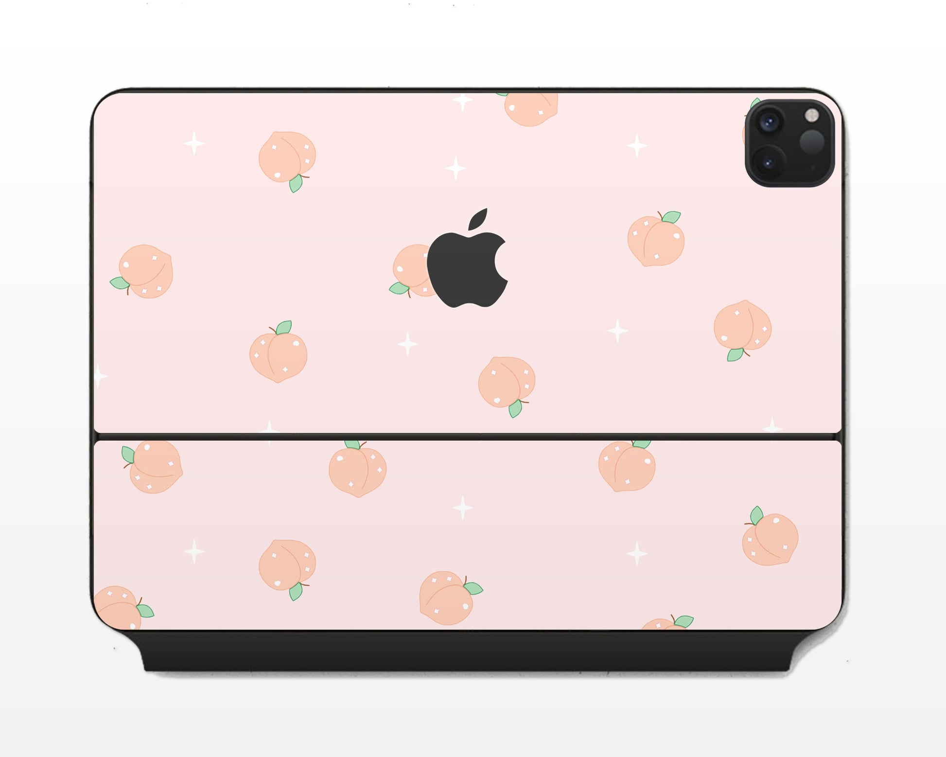 Lux Skins Magic Keyboard Soft Pastel Peaches iPad Pro 11" Skins - Pattern Fruits Skin