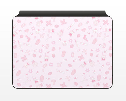 Lux Skins Magic Keyboard I Love Pink iPad Air Skins - Art Artwork Skin