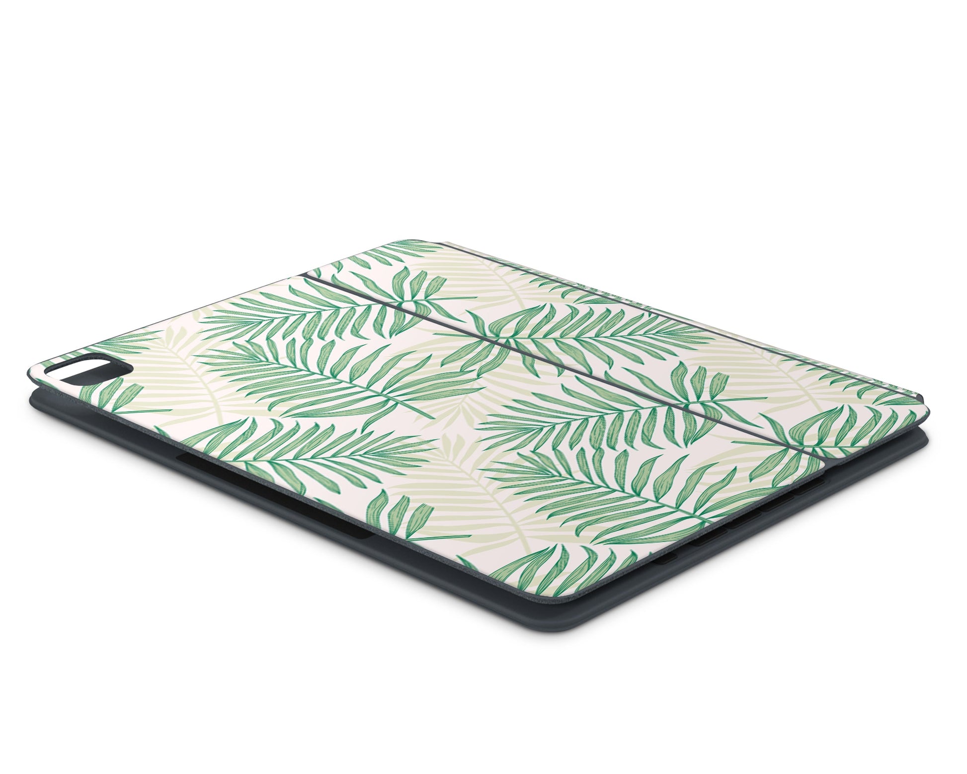 Lux Skins Magic Keyboard Tropical Palm Leaf Sage Green iPad Pro 11" Skins - Art Floral Skin