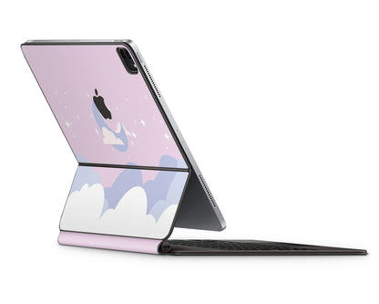 Lux Skins Magic Keyboard Dreamy Pastel Clouds iPad Pro 12.9" Skins - Art Clouds Skin