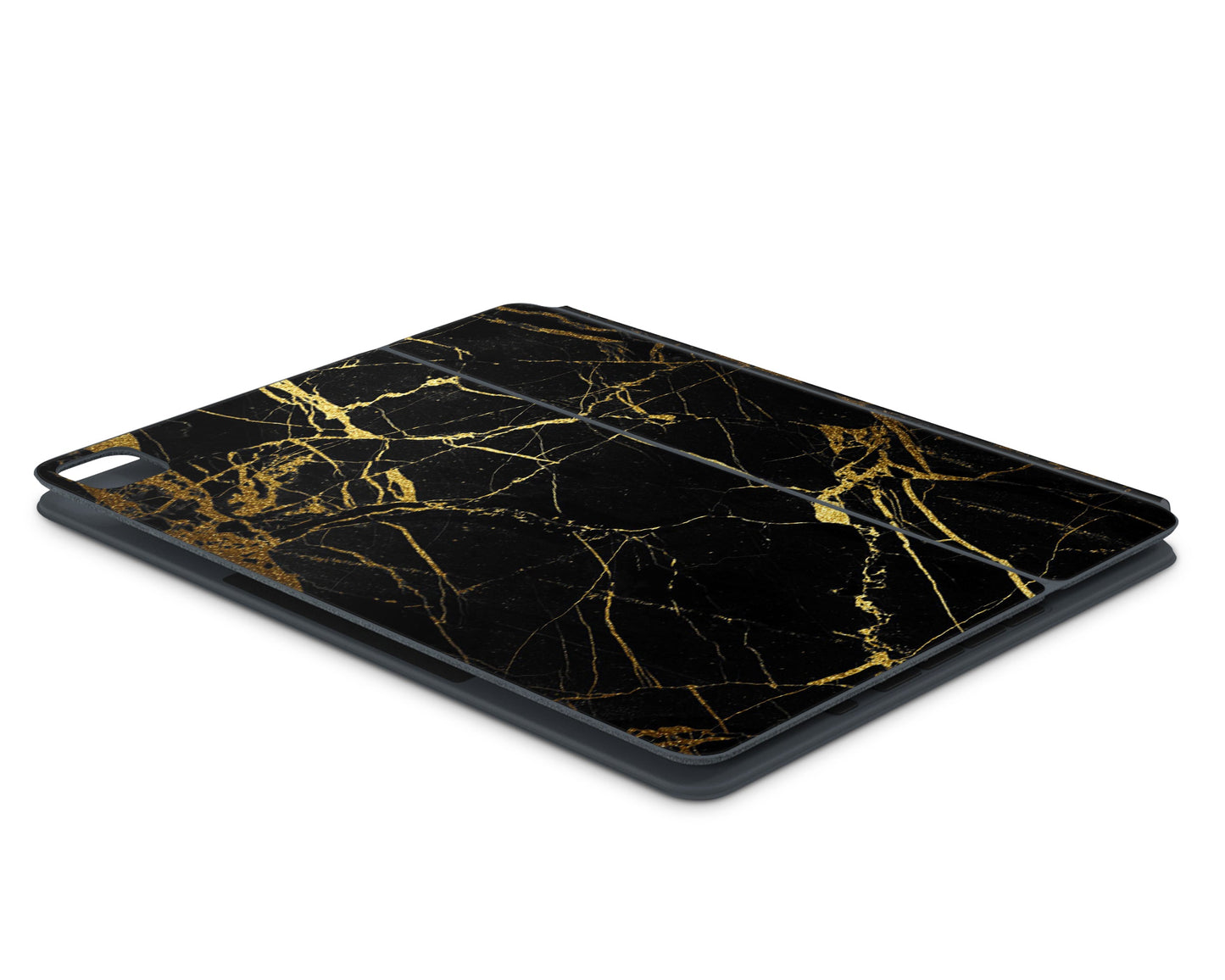 Lux Skins Magic Keyboard Black Gold Marble iPad Pro 11" Skins - Pattern Marble Skin