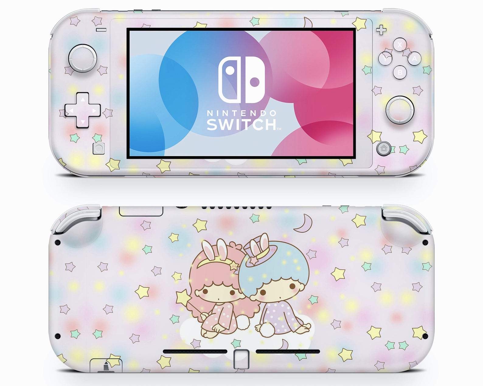 Lux Skins Nintendo Switch Lite My Little Twin Star Dreamy Stars Full Set Skins - Pop culture My Little Twin Star Skin