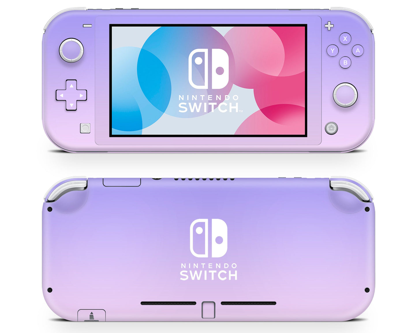 Pastel Purple Pink Nintendo Switch Lite Skin