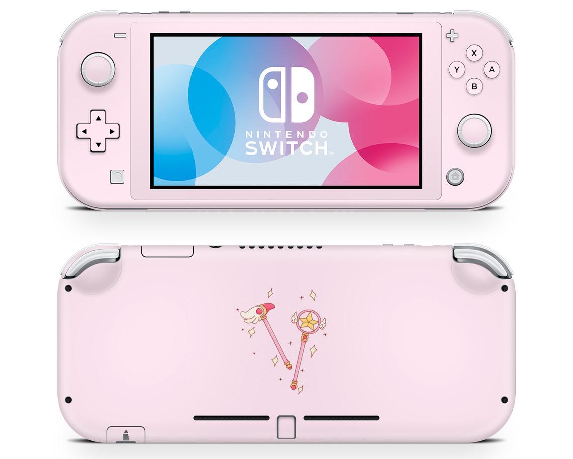 Lux Skins Nintendo Switch Lite Cardcaptor Sakura Wand Full Set Skins - Pop culture Cardcaptor Sakura Skin