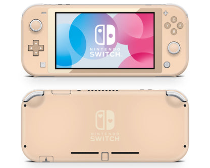 Creme Caramel Nintendo Switch Lite Skin