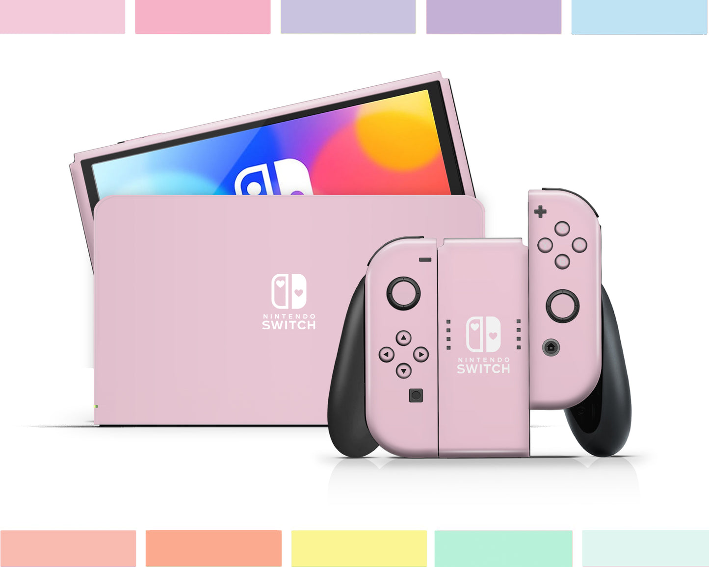 Signature Pastel Series Nintendo Switch OLED Skin