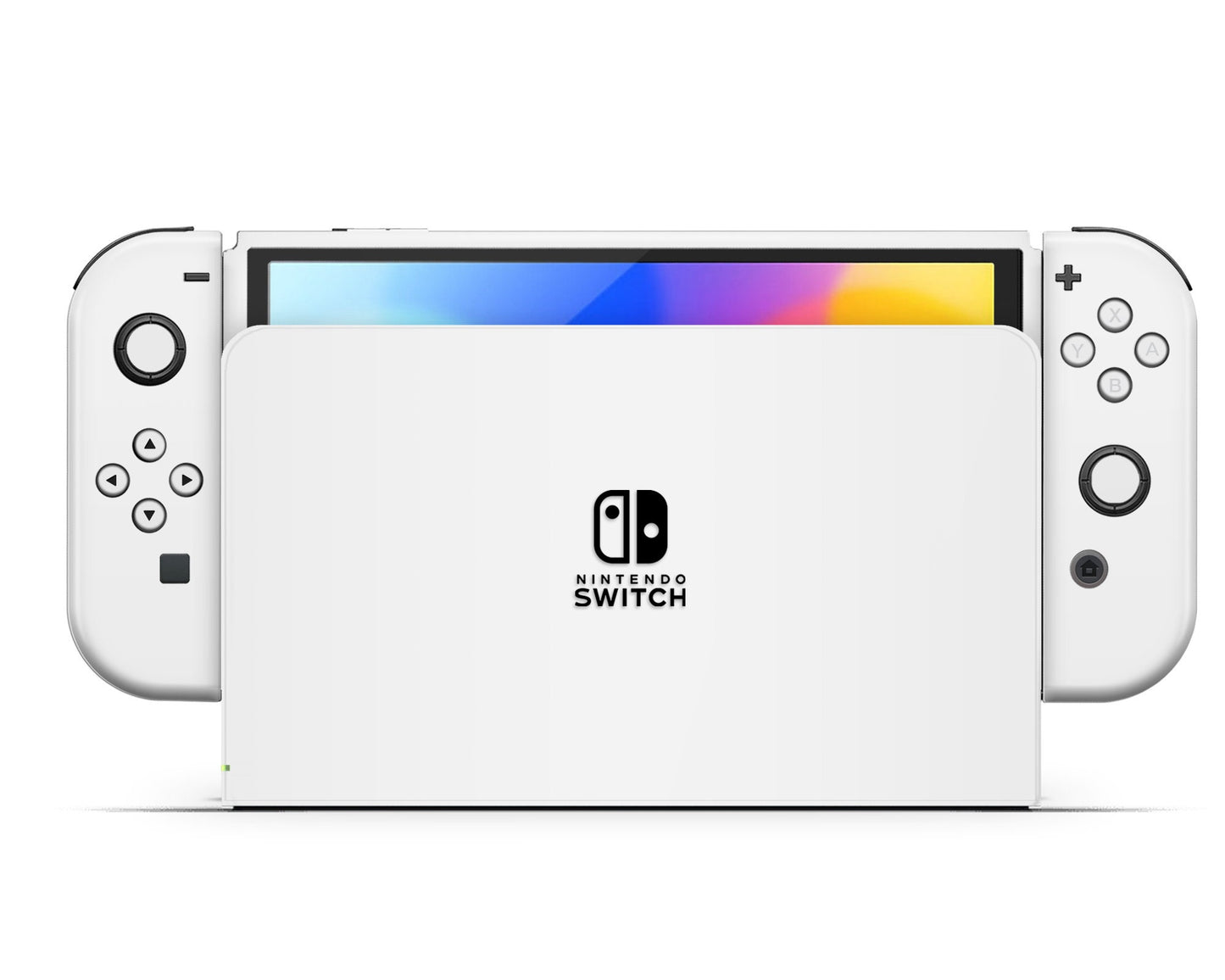 Pure White Nintendo Switch OLED Skin