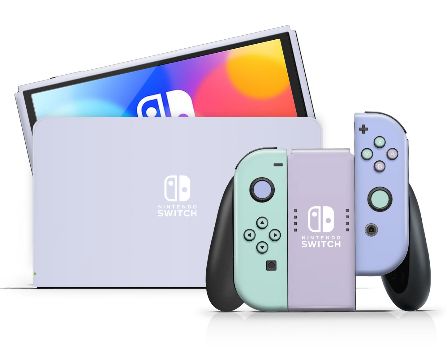 Purple Madness Nintendo Switch Skin