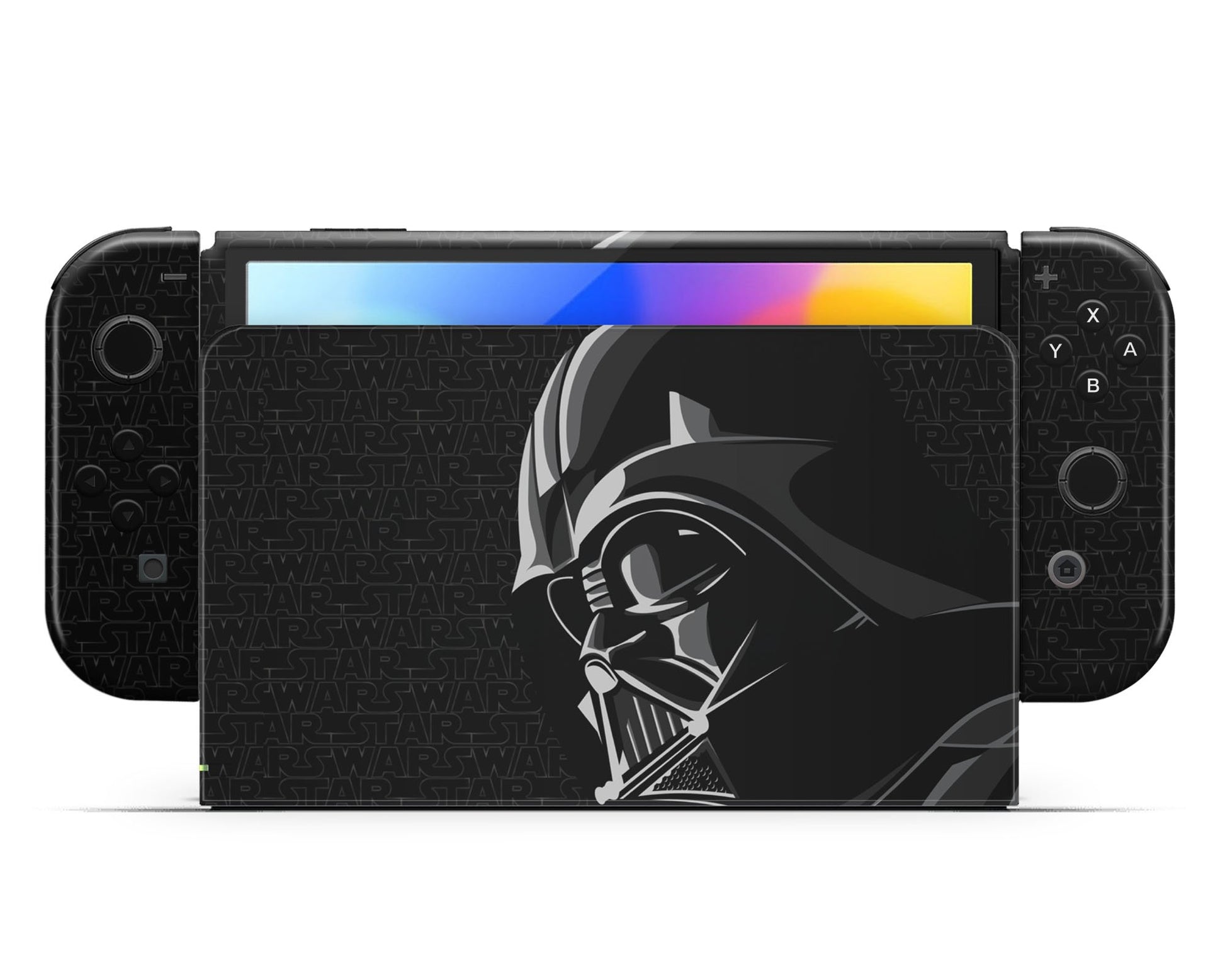 Lux Skins Nintendo Switch OLED Star Wars Darth Vader Full Set Skins - Pop Culture Star Wars Skin