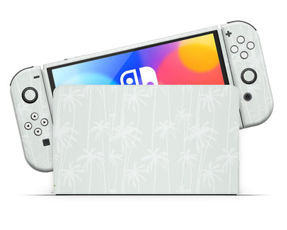 Sage Palm Tree Nintendo Switch OLED Skin