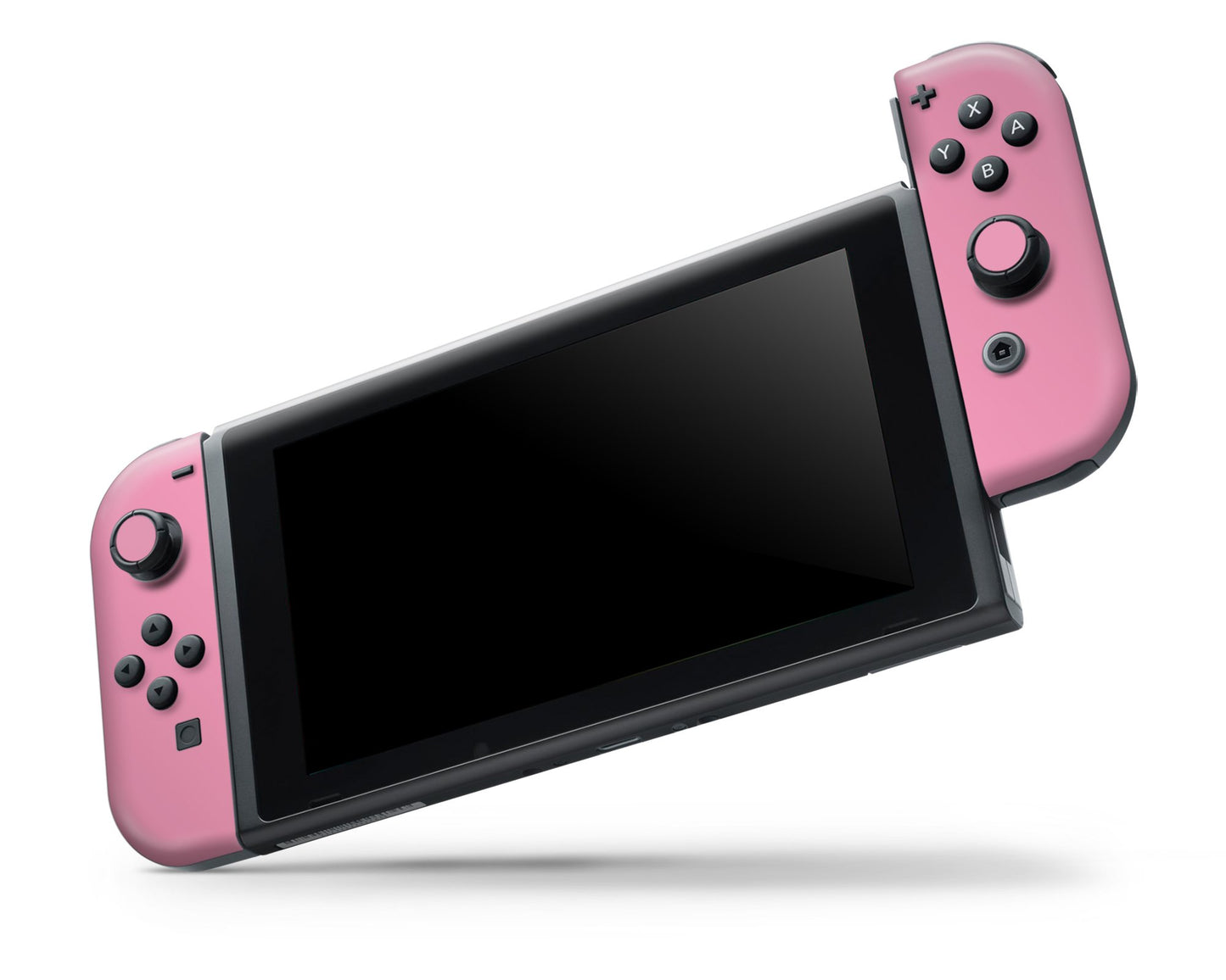 Pink Retro Hearts Nintendo Switch OLED Skin