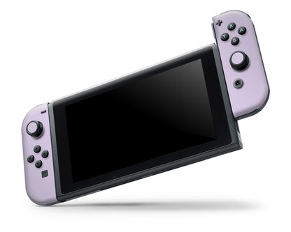 Purple Cow Print Nintendo Switch OLED Skin