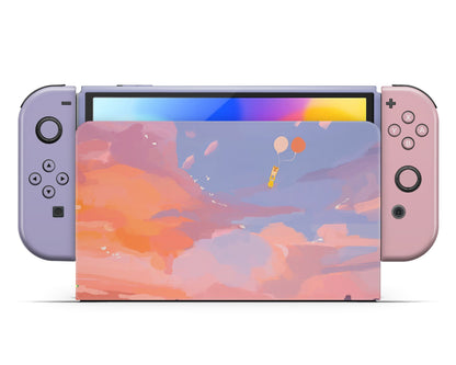 Hazy Sunset Nintendo Switch OLED Skin