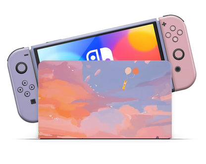 Hazy Sunset Nintendo Switch OLED Skin