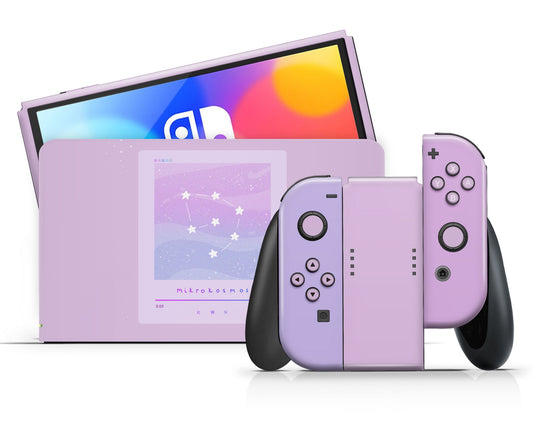 Lux Skins Nintendo Switch OLED BTS Mikrokosmos Full Set Skins - Pop culture BTS Skin