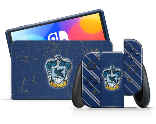 Harry Potter Ravenclaw Nintendo Switch OLED Skin