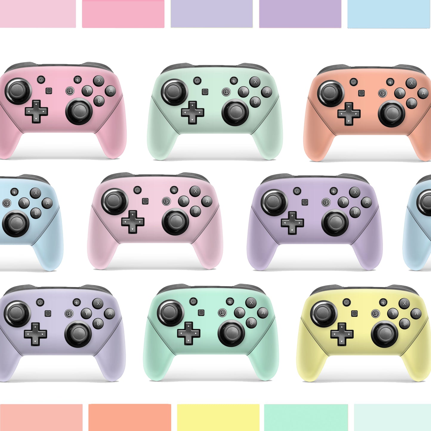 Signature Pastel Series Nintendo Switch Pro Skin