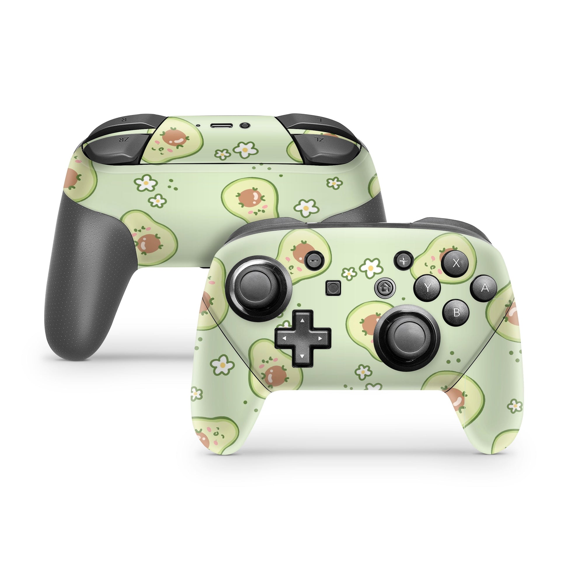 Lux Skins Nintendo Switch Pro Cute Avocado PatternSkins - Art Fruits Skin