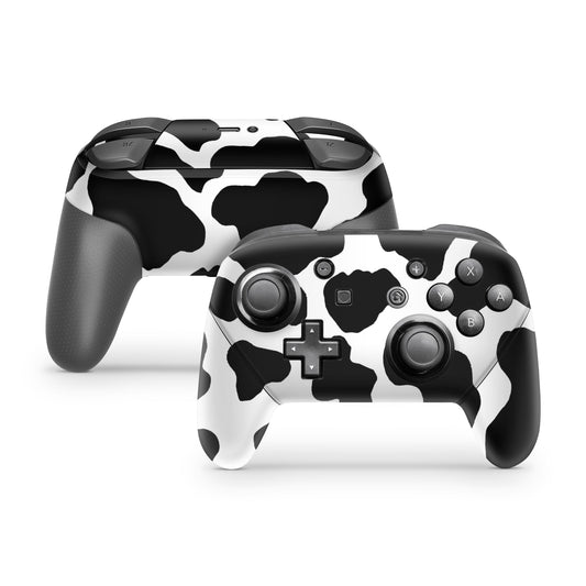 Lux Skins Nintendo Switch Pro Cow PrintSkins - Art Animals Skin