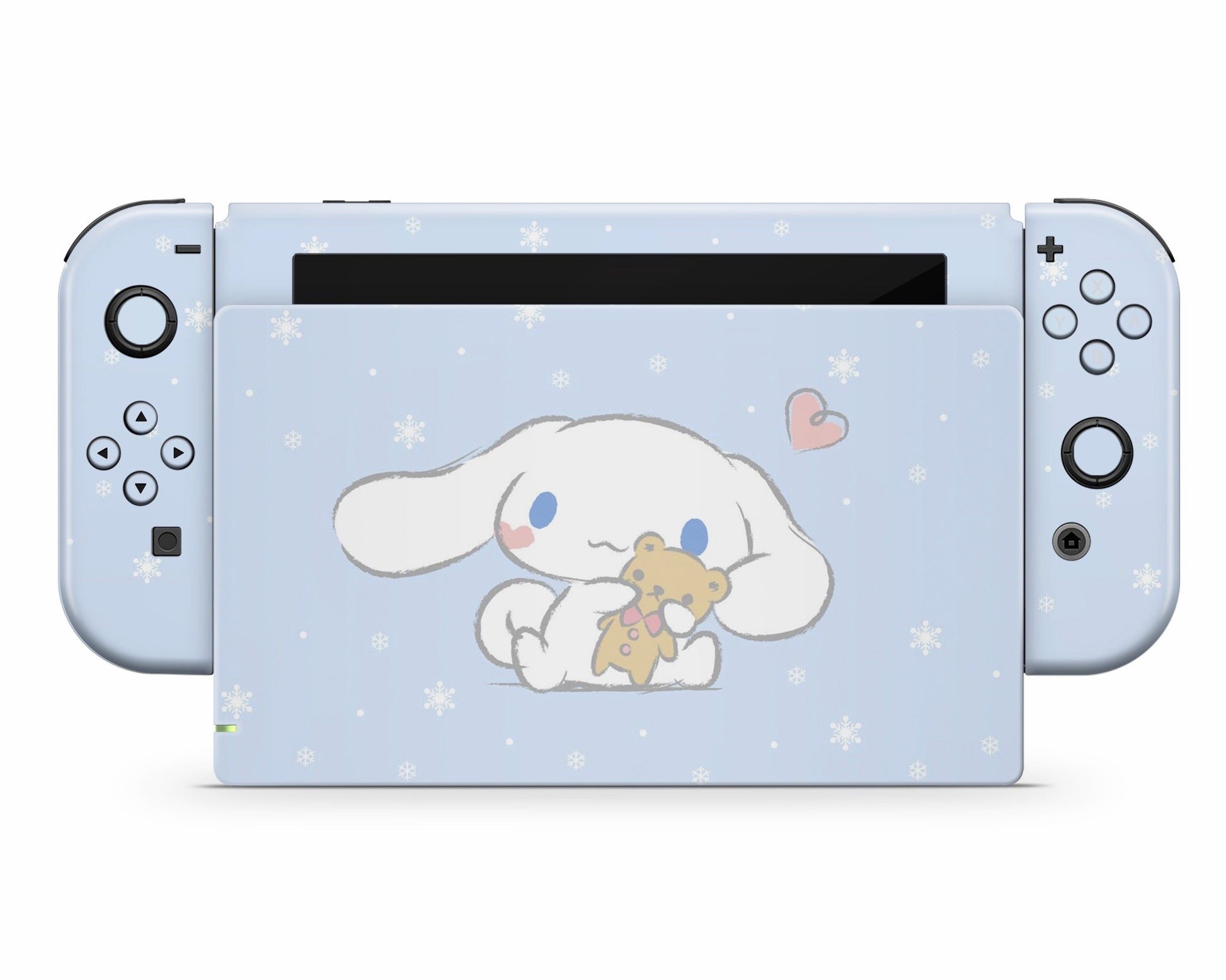 Lux Skins Nintendo Switch Cinnamoroll Baby Blue Full Set Skins - Pop culture Cinnamoroll Skin