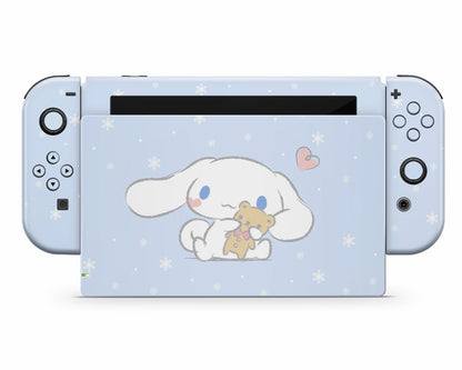 Lux Skins Nintendo Switch Cinnamoroll Baby Blue Full Set Skins - Pop culture Cinnamoroll Skin