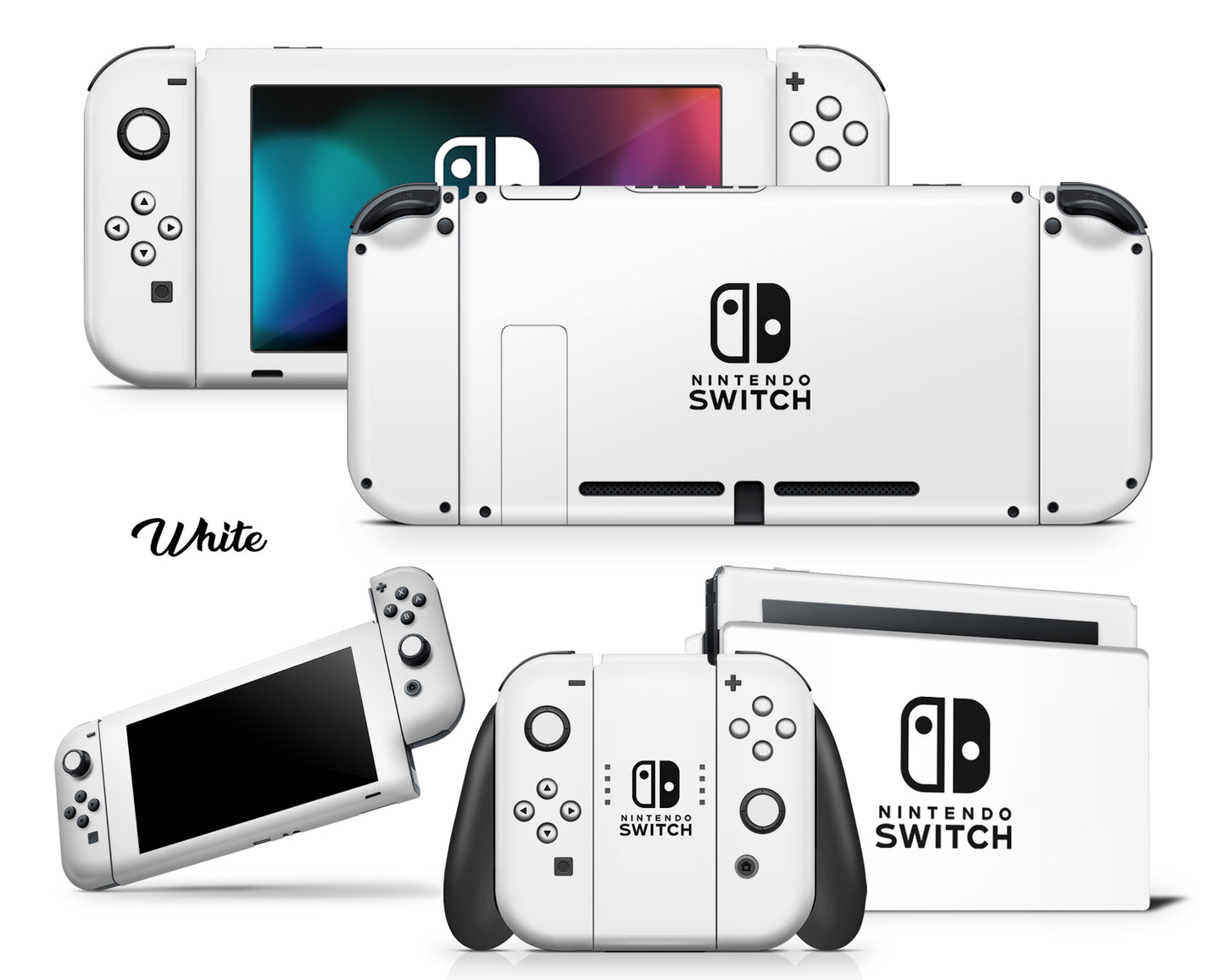 Lux Skins Nintendo Switch Pastel Series Nintendo logo Skins - Solid Colours Pastel Series Skin