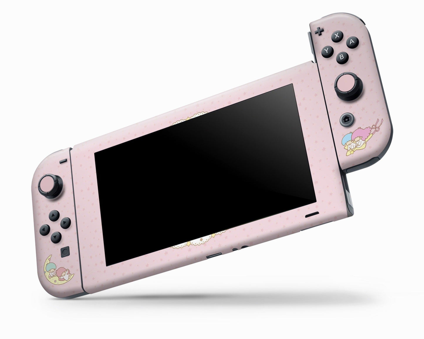 Lux Skins Nintendo Switch My Little Twin Star Pink Full Set Skins - Pop culture My Little Twin Star Skin