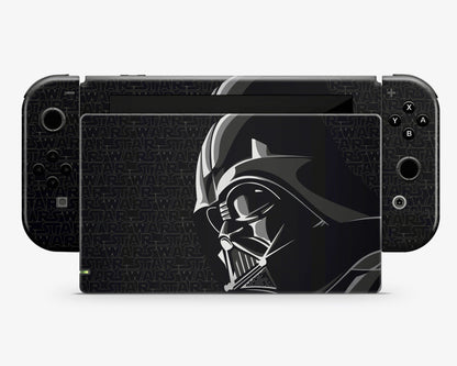 Lux Skins Nintendo Switch Star Wars Darth Vader Black Full Set Skins - Pop culture Star Wars Skin