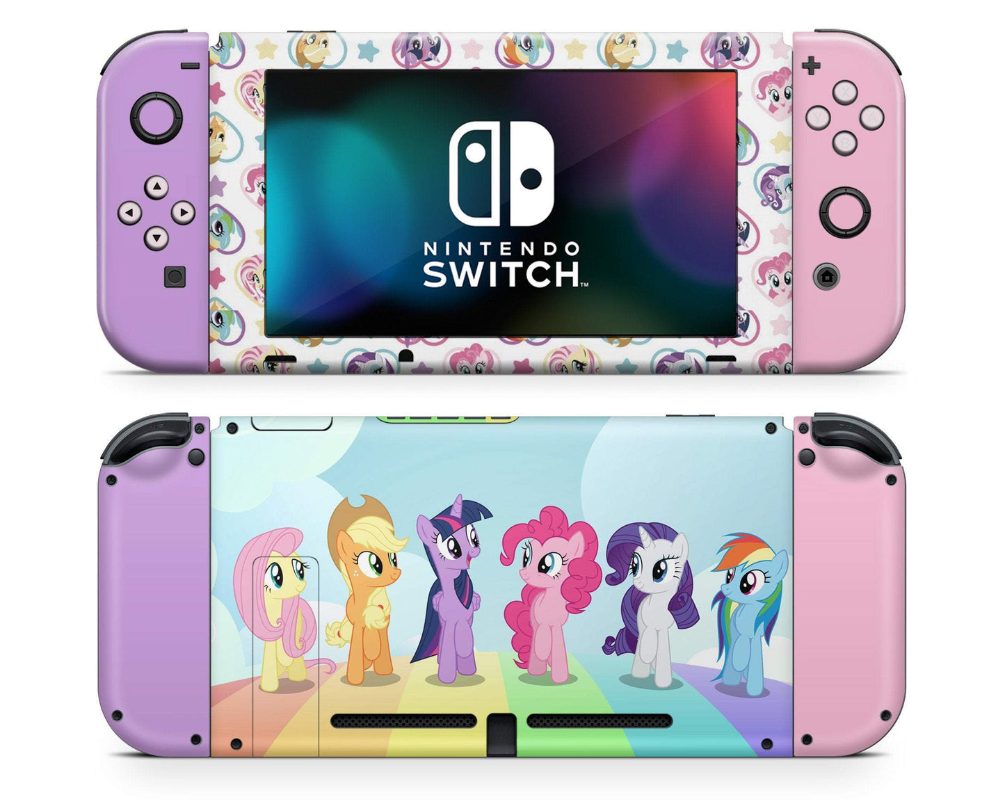 Lux Skins Nintendo Switch My Little Pony Full Set Skins - Pop culture My Little Pony Skin