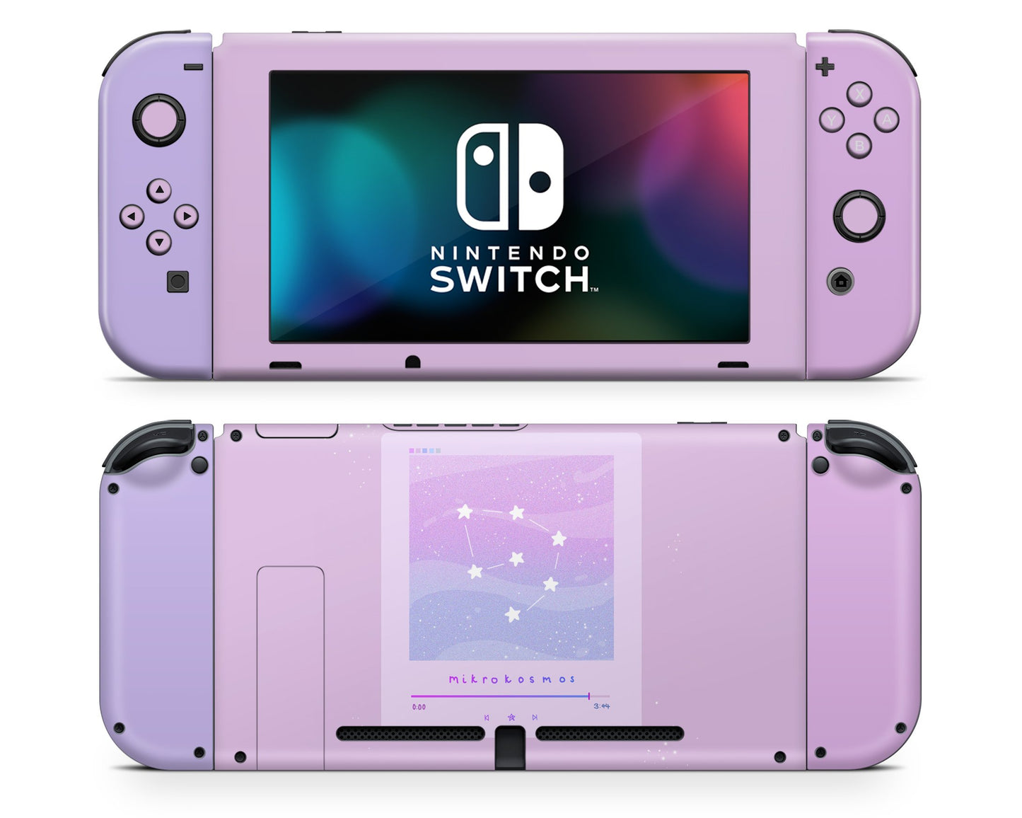 Lux Skins Nintendo Switch BTS Mikrokosmos Full Set Skins - Pop culture BTS Skin