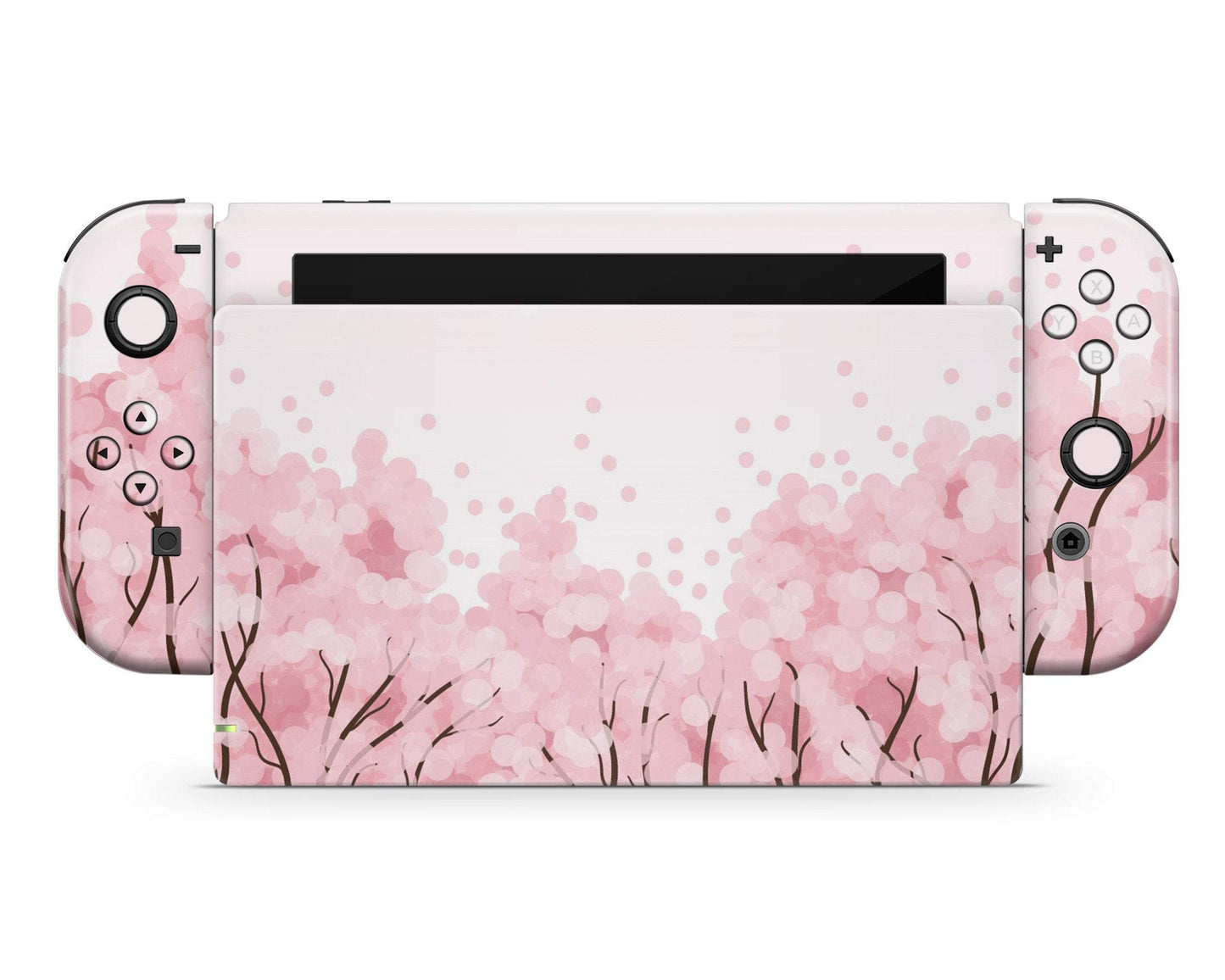 Lux Skins Nintendo Switch Cherry Blossom Classic no logo Skins - Art Floral Skin