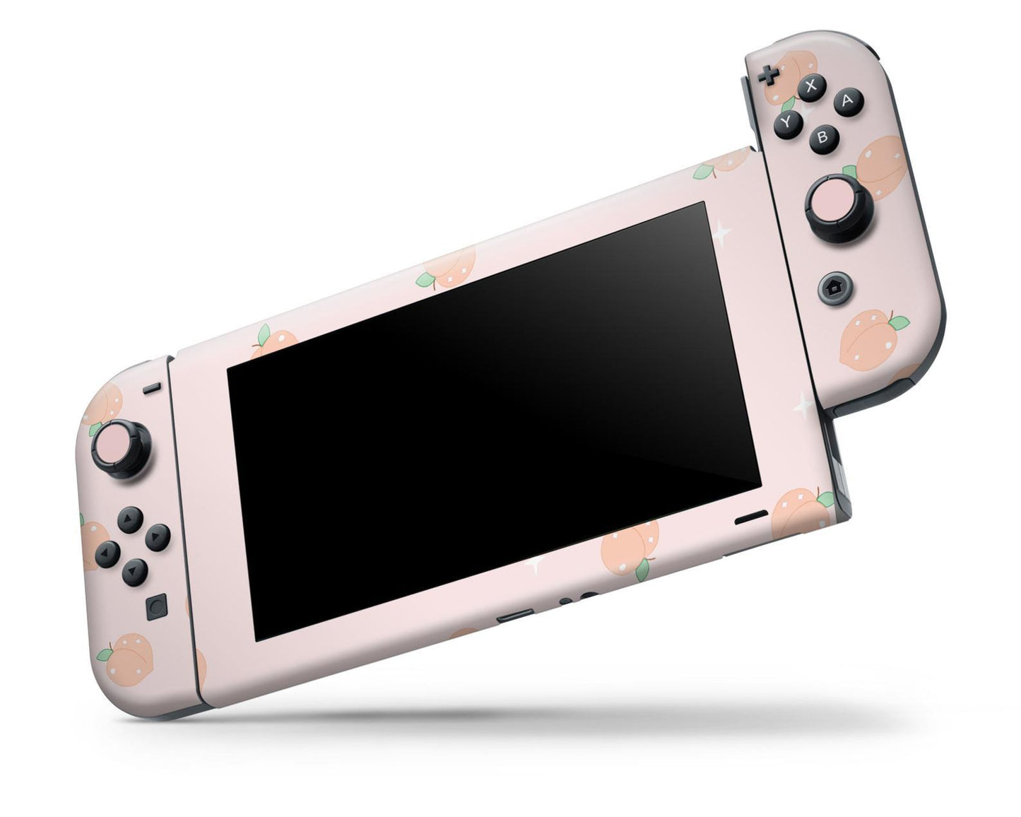 Lux Skins Nintendo Switch Soft Pastel Peaches Classic no logo Skins - Pattern Fruits Skin