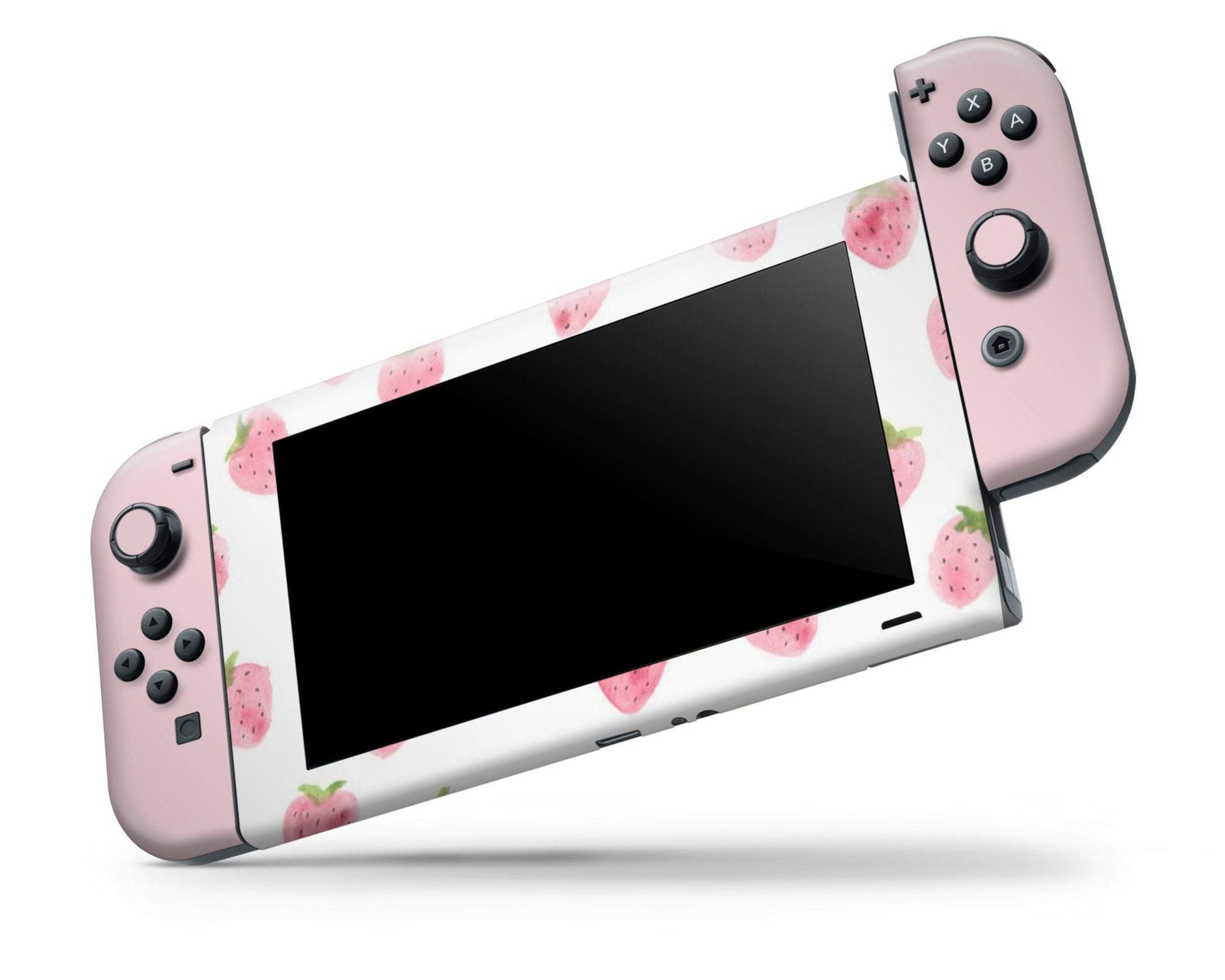 Lux Skins Nintendo Switch Strawberry Pattern Cute Full Set Skins - Pattern Fruits Skin