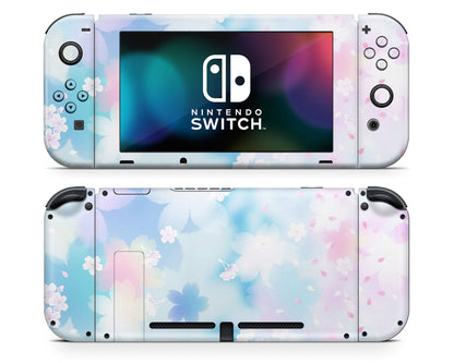 Lux Skins Nintendo Switch Cherry Blossom Sakura Flower Classic no logo Skins - Art Floral Skin