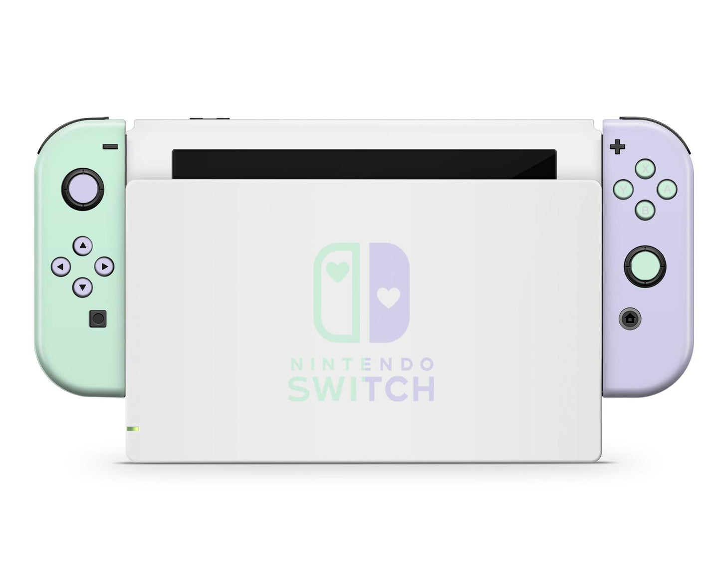 Retro Mint Purple Disco Gaming Nintendo Switch Skin