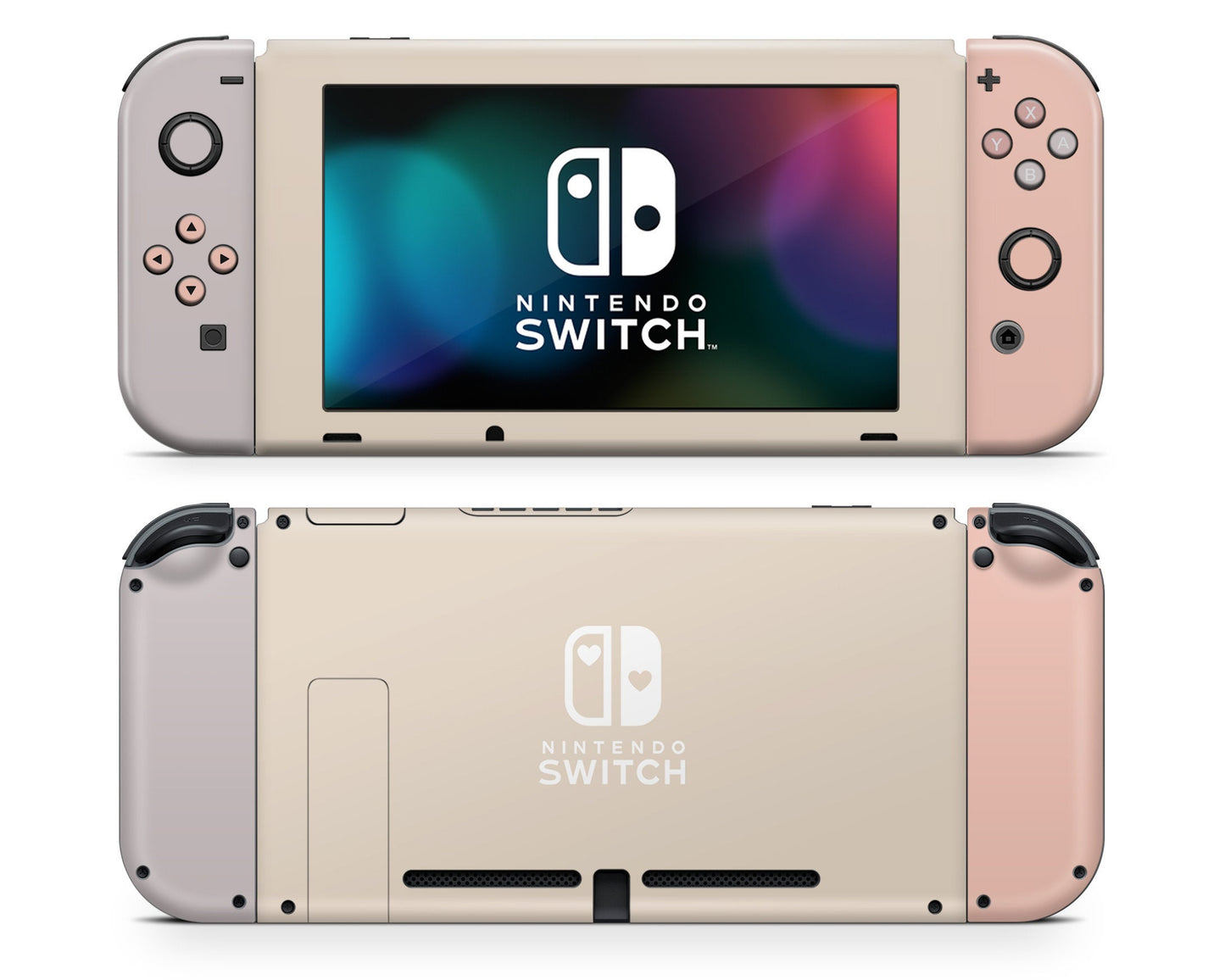 Ceramic Rose Pastels Nintendo Switch Skin