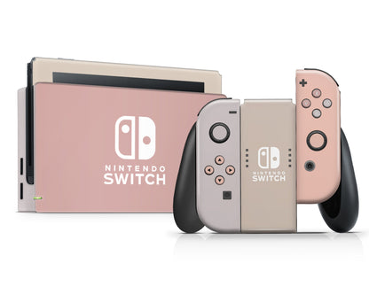 Ceramic Rose Pastels Nintendo Switch Skin