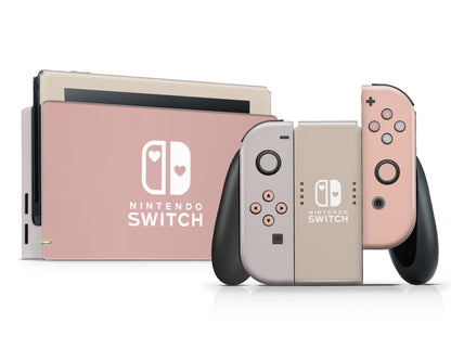 Ceramic Rose Pastels Nintendo Switch Skin