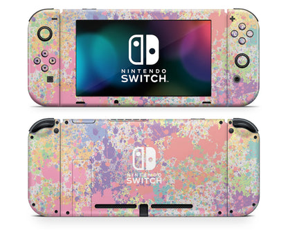 Paint Splatter Art Nintendo Switch Skin