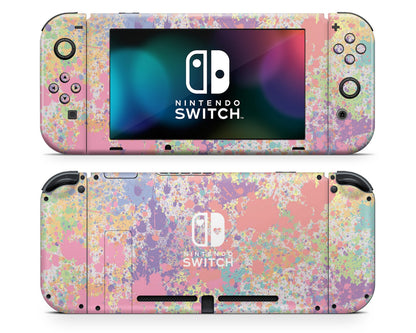 Paint Splatter Art Nintendo Switch Skin