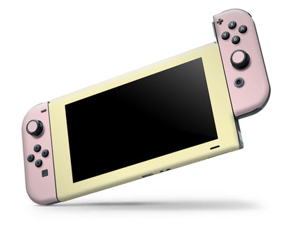 Lychee Lemon Sorbet Colorwave Nintendo Switch OLED Skin