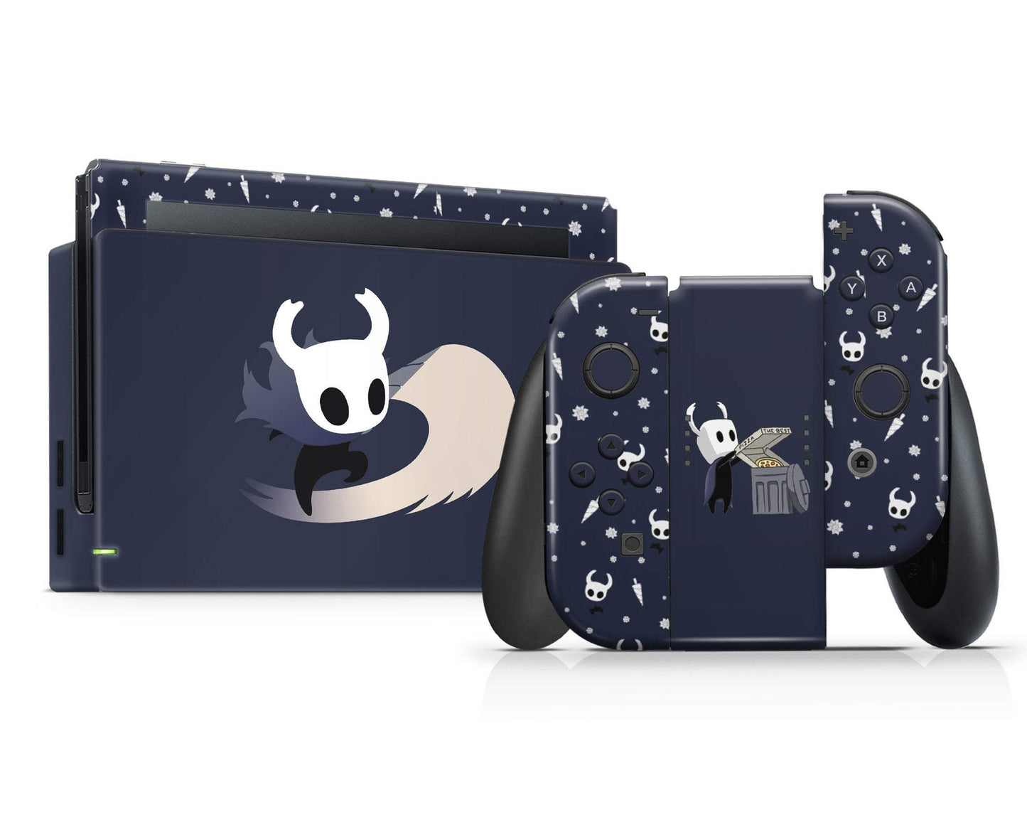 Lux Skins Nintendo Switch Hollow Knight Navy Full Set Skins - Pop culture Hollow Knight Skin