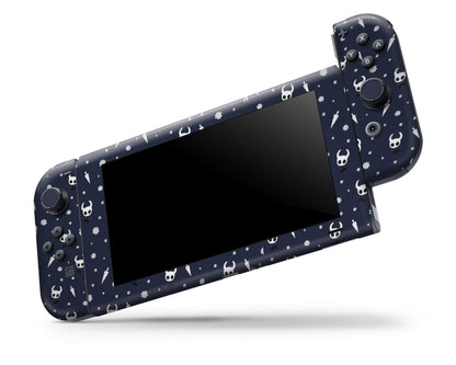 Lux Skins Nintendo Switch Hollow Knight Navy Full Set Skins - Pop culture Hollow Knight Skin